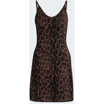 Minivestido Seasonal Essentials Com Padrão Leopardo Com 3 Riscas adidas MKP Minivestido Seasonal Essentials Com Padrão Leopardo Com 3 Riscas adidas MKP