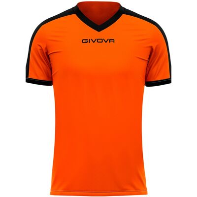 Givova Revolution Interlock MAC040110 - Uniforme de futebol masculino Givova Revolution Interlock MAC040110 - Uniforme de futebol masculino