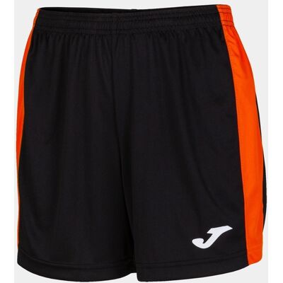 Calções Joma Maxi Preto Laranja - Calções Mulher MKP Calções Joma Maxi Preto Laranja - Calções Mulher MKP