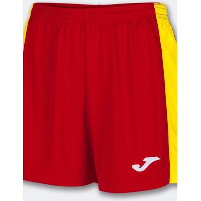 Calções Joma Maxi Vermelho Amarelo - Calções Mulher MKP Calções Joma Maxi Vermelho Amarelo - Calções Mulher MKP