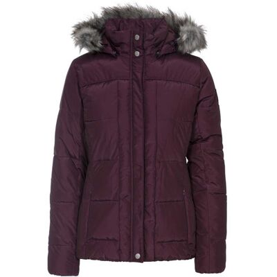 Casaco Fur Trim Fur Trespass Nanette MKP Casaco Fur Trim Fur Trespass Nanette MKP