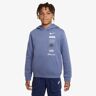 Sweatshirt Nike - Azul - Sweatshirt Capuz Rapaz tamanho 8