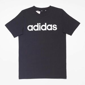 Adidas Linear - Preto - T-shirt Rapaz tamanho 10