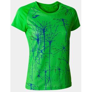 Joma Fluor Green Camiseta de Manga Curta - Camiseta Joma Fluor Green Camiseta de Manga Curta - Camiseta