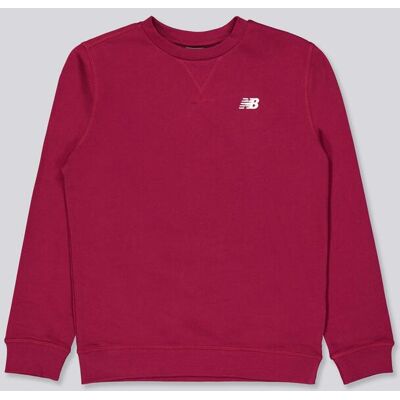 Sweat New Balance - Vermelho - Sweat Algodão Rapaz tamanho 11 Sweat New Balance - Vermelho - Sweat Algodão Rapaz tamanho 11
