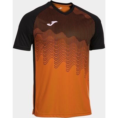 T-shirt Manga Curta Joma Tiger VI Laranja Preto - T-shirt manga curta Rapaz MKP T-shirt Manga Curta Joma Tiger VI Laranja Preto - T-shirt manga curta Rapaz MKP