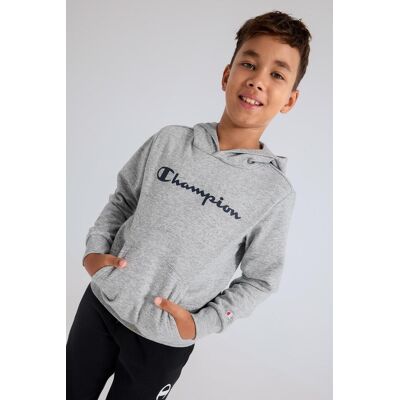 Sweatshirt Capuz Champion - Cinza - Rapaz tamanho 10 Sweatshirt Capuz Champion - Cinza - Rapaz tamanho 10