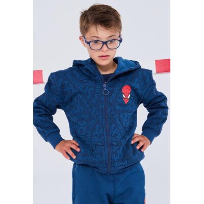 Casaco Capuz Marvel - Azul - Casaco Menino tamanho 2 Casaco Capuz Marvel - Azul - Casaco Menino tamanho 2