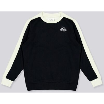 Kappa Gilviok - Preto - Sweat Rapaz tamanho 12 Kappa Gilviok - Preto - Sweat Rapaz tamanho 12