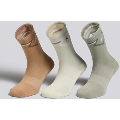 Meias Altas Jordan Diamond Pack 3 Menino tamanho M Meias Altas Jordan Diamond Pack 3 Menino tamanho M