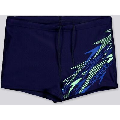 Boxers Natação Speedo - Azul - Boxers Rapaz tamanho 10 Boxers Natação Speedo - Azul - Boxers Rapaz tamanho 10