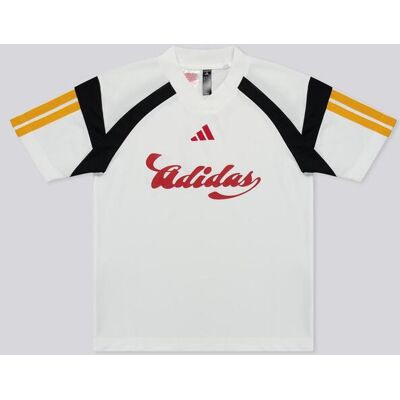 Adidas House of Tiro - Branco - T-shirt Decote V Rapaz tamanho 12 Adidas House of Tiro - Branco - T-shirt Decote V Rapaz tamanho 12