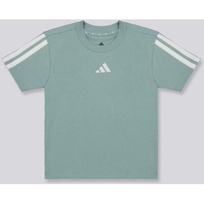 Adidas Essentials - Verde - T-shirt Menino tamanho 5 Adidas Essentials - Verde - T-shirt Menino tamanho 5