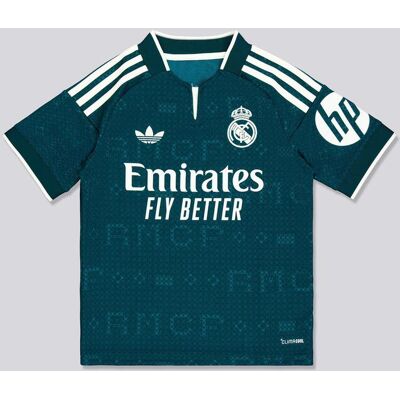 Adidas 2ª Camisola Real Madrid 26/27 Júnior Verde tamanho 7-8 ANOS Adidas 2ª Camisola Real Madrid 26/27 Júnior Verde tamanho 7-8 ANOS