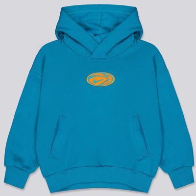 Nike Club + - Turquesa - Sweatshirt Capuz Rapaz tamanho 10 Nike Club + - Turquesa - Sweatshirt Capuz Rapaz tamanho 10
