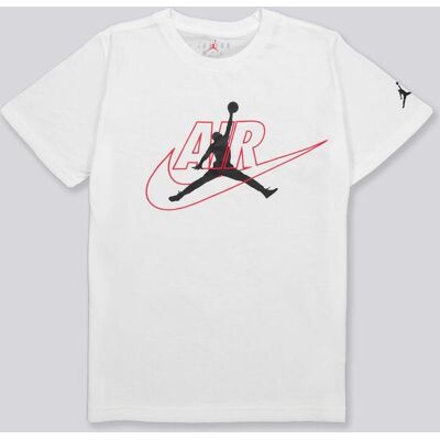 Jordan Air - Branco - T-shirt Algodão Rapaz tamanho 10 Jordan Air - Branco - T-shirt Algodão Rapaz tamanho 10