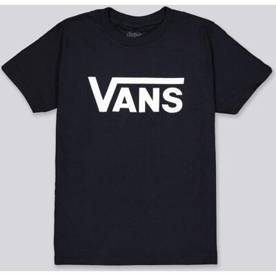T-shirt Vans - Preto - T-shirt Algodão Rapaz tamanho 10 T-shirt Vans - Preto - T-shirt Algodão Rapaz tamanho 10