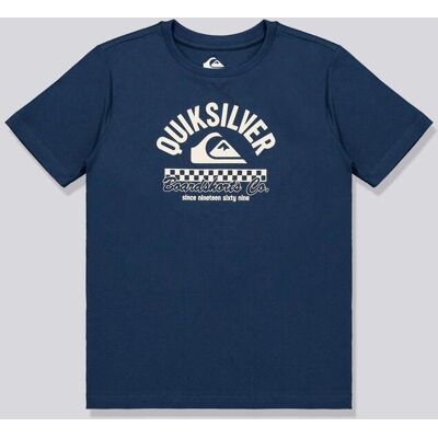 T-shirt Quiksilver - Azul - Algodão Rapaz tamanho 14 T-shirt Quiksilver - Azul - Algodão Rapaz tamanho 14