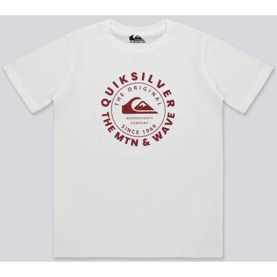 T-shirt Quiksilver - Branco - Algodão Rapaz tamanho 14 T-shirt Quiksilver - Branco - Algodão Rapaz tamanho 14