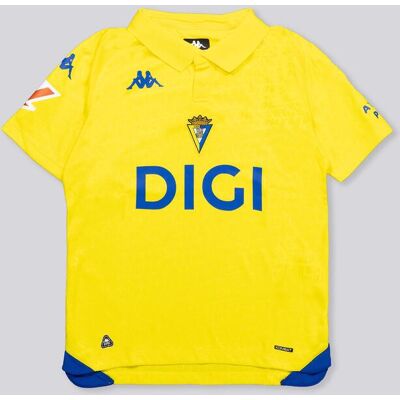 Kappa 1ª Camisola Cádiz CF 26/27 Júnior Amarela tamanho 8 Kappa 1ª Camisola Cádiz CF 26/27 Júnior Amarela tamanho 8