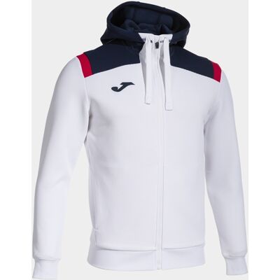 Casaco Com Capuz Joma Toledo Branco Azul Marinho - Casaco com capuz Rapaz MKP Casaco Com Capuz Joma Toledo Branco Azul Marinho - Casaco com capuz Rapaz MKP
