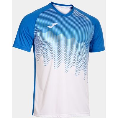 T-shirt Manga Curta Joma Tiger VI Branco Azul Royal - T-shirt manga curta Rapaz MKP T-shirt Manga Curta Joma Tiger VI Branco Azul Royal - T-shirt manga curta Rapaz MKP