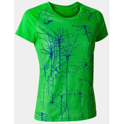 Joma Fluor Green Camiseta de Manga Curta - Camiseta Joma Fluor Green Camiseta de Manga Curta - Camiseta