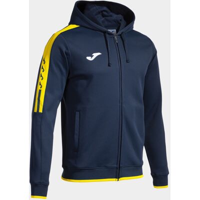 Casaco Com Capuz Joma Olimpiada Azul Marinho Amarelo - Casaco com capuz Rapaz MKP Casaco Com Capuz Joma Olimpiada Azul Marinho Amarelo - Casaco com capuz Rapaz MKP
