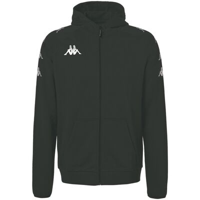 Sweat Zippé Kappa Divieto Para Rapaz Em Preto/cinzento MKP Sweat Zippé Kappa Divieto Para Rapaz Em Preto/cinzento MKP