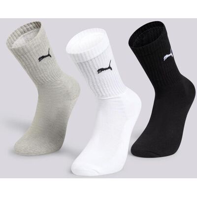 Meias Altas Desporto Puma Pack 3 tamanho XL Meias Altas Desporto Puma Pack 3 tamanho XL