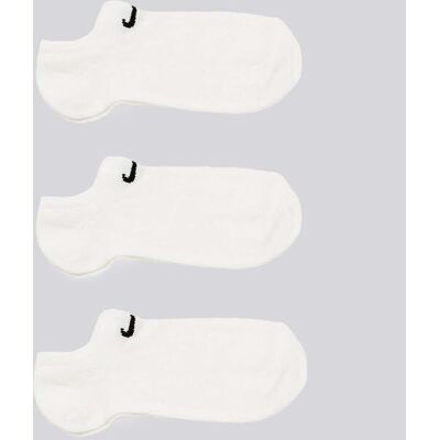 Meias Invisíveis Nike - Branco - Pack 3 tamanho L Meias Invisíveis Nike - Branco - Pack 3 tamanho L