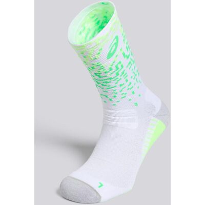 Meias Compridas Asics - Branco - Running Mulher tamanho M Meias Compridas Asics - Branco - Running Mulher tamanho M