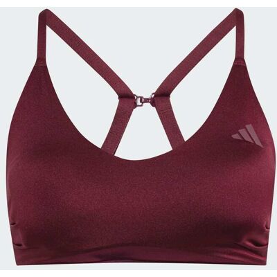Sutiã De Sustentação Ligeira Optime Essentials Workout Shine adidas MKP Sutiã De Sustentação Ligeira Optime Essentials Workout Shine adidas MKP