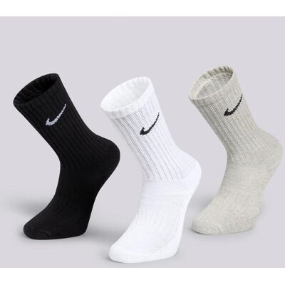 Meias Médias Nike Cushioned Pack 3 Multicor tamanho S Meias Médias Nike Cushioned Pack 3 Multicor tamanho S
