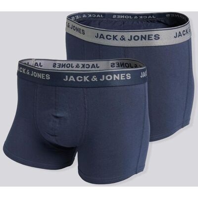 Boxers Jack & Jones - Azul - Pack 2 Homem tamanho XL Boxers Jack & Jones - Azul - Pack 2 Homem tamanho XL