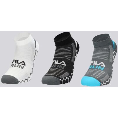 Meias FILA - Branco - Pack 3 Meias Curtas Running tamanho XL Meias FILA - Branco - Pack 3 Meias Curtas Running tamanho XL