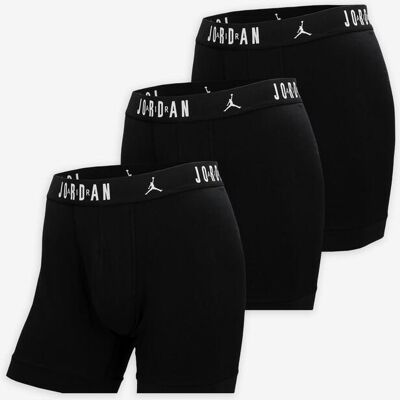 Jordan Flight - Preto - Pack 3 Boxers Homem tamanho L Jordan Flight - Preto - Pack 3 Boxers Homem tamanho L