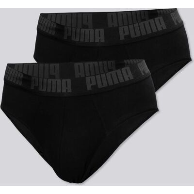 Slips Puma - Preto - Pack 2 Homem tamanho XL Slips Puma - Preto - Pack 2 Homem tamanho XL