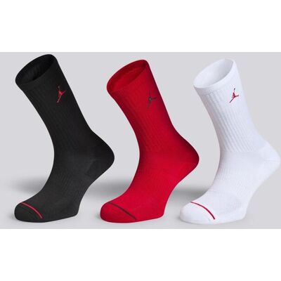 Meias Altas Jordan Everyday Pack 6 Multicor tamanho M Meias Altas Jordan Everyday Pack 6 Multicor tamanho M