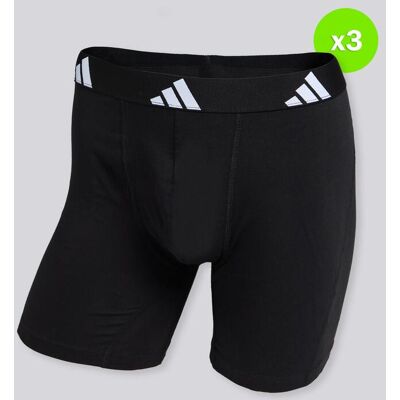 Boxers adidas - Preto - Pack 3 Homem tamanho XL Boxers adidas - Preto - Pack 3 Homem tamanho XL