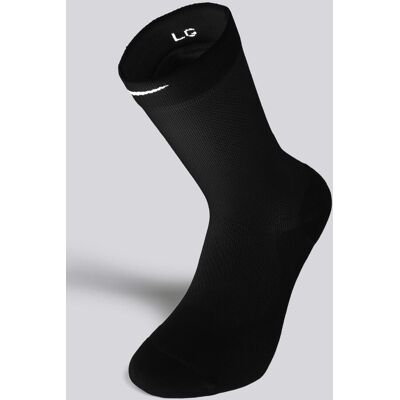Meias Altas Desporto Nike Fast Running Preto tamanho L Meias Altas Desporto Nike Fast Running Preto tamanho L
