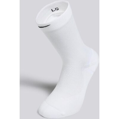 Meias Altas Desporto Nike Fast Running Branco tamanho L Meias Altas Desporto Nike Fast Running Branco tamanho L
