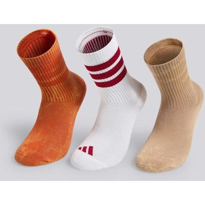 Adidas Meias Altas 3s Crw Pack 3 Multicor tamanho S Adidas Meias Altas 3s Crw Pack 3 Multicor tamanho S