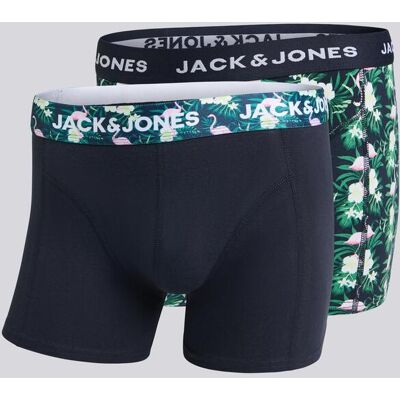Jack & Jones Jacflamingo Flower - Pack 2 Boxers Homem tamanho L Jack & Jones Jacflamingo Flower - Pack 2 Boxers Homem tamanho L