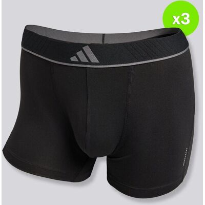 Boxers adidas - Preto - Pack 3 Homem tamanho M Boxers adidas - Preto - Pack 3 Homem tamanho M