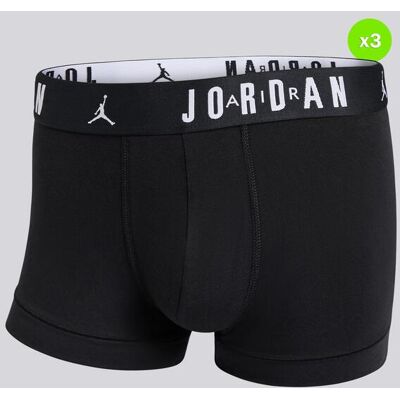 Pack 3 Boxers Homem - Jordan Flight Trunk Pretos tamanho S Pack 3 Boxers Homem - Jordan Flight Trunk Pretos tamanho S