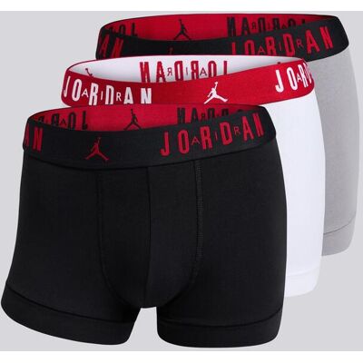 Pack 3 Boxers Homem - Jordan Flight Trunk Pretos tamanho S Pack 3 Boxers Homem - Jordan Flight Trunk Pretos tamanho S