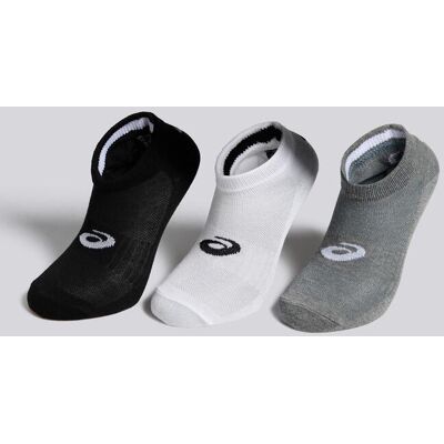 Meias Curtas Desporto Asics Pack 3 Homem Brancas tamanho S Meias Curtas Desporto Asics Pack 3 Homem Brancas tamanho S