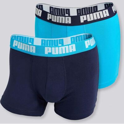 Boxers Puma - Preto - Pack 2 Boxers Homem tamanho XL Boxers Puma - Preto - Pack 2 Boxers Homem tamanho XL