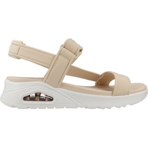 Sandálias Skechers Uno Sandal Summer Stand 2 - Bege para Mulheres MKP Sandálias Skechers Uno Sandal Summer Stand 2 - Bege para Mulheres MKP